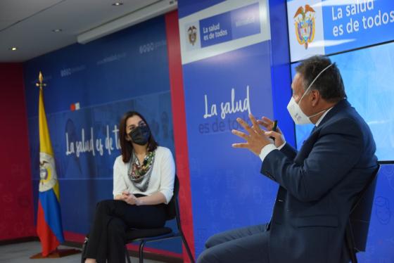 Viceministro de Salud, Luis Alexander Moscoso