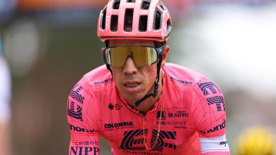 Rigoberto Urán se posiciona en segundo lugar en el Tour de Francia 2021. Rigoberto Urán