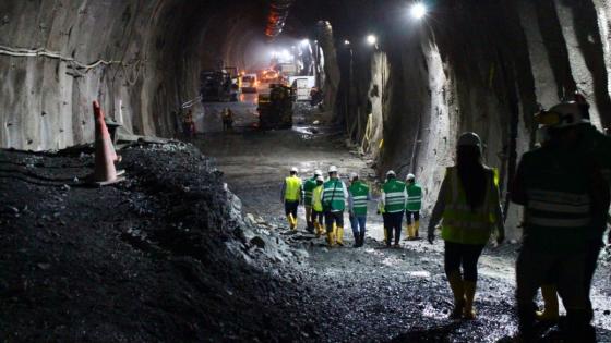 Así avanza la construcción del Túnel del Toyo Así avanza la construcción del Túnel del Toyo