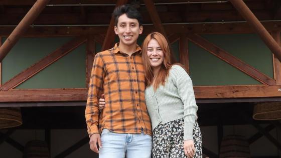 El mensaje subido de tono de Egan Bernal y su novia El mensaje subido de tono de Egan Bernal y su novia