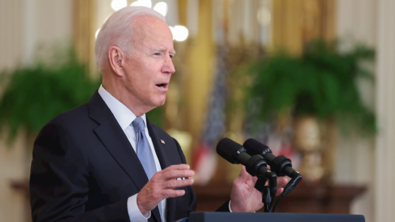 Joe Biden en conferencia de prensa para hablar sobre Afganistán Joe Biden en conferencia de prensa para hablar sobre Afganistán