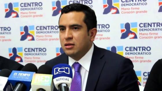 Centro Democrático reversa veto en contra de Edward Rodríguez Centro Democrático reversa veto en contra de Edward Rodríguez