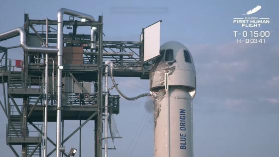El multimillonario Jeff Bezos fue el segundo en viajar al espacio este año. El viaje de Blue Origin al espacio.