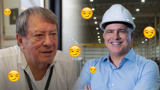 La posible alianza entre Mario Hernández y Christian Daes. Mario Hernández y Christian Daes.