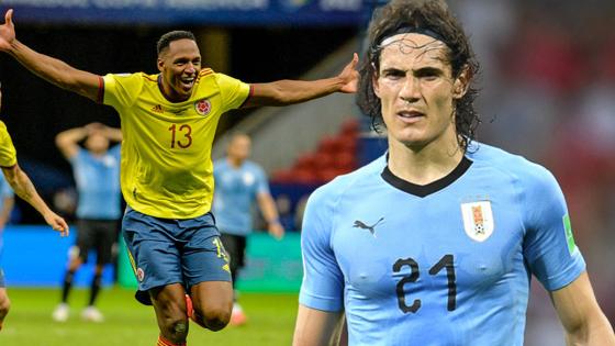 Yerry Mina vs. Edinson Cavani: la pelea de la Premier a las Eliminatorias Yerry Mina vs. Edinson Cavani: la pelea de la Premier a las Eliminatorias