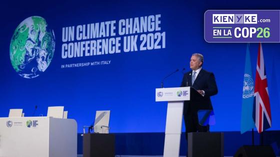 Iván Duque en La Cumbre COP 26