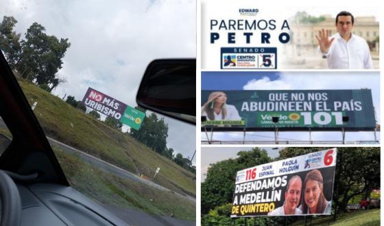 Vallas políticas Vallas políticas
