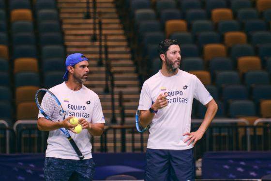 Colombia calienta motores para serie contra Estados unidos en la Copa davis Colombia calienta motores para serie contra Estados unidos en la Copa davis