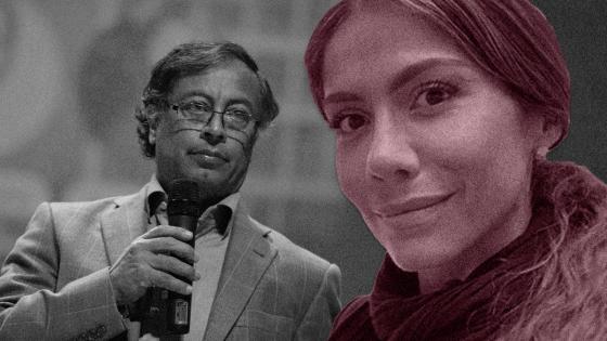 Catherine Juvinao y Gustavo Petro Catherine Juvinao y Gustavo Petro