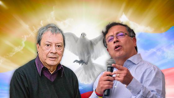 Mario Hernández y Gustavo Petro Mario Hernández y Gustavo Petro