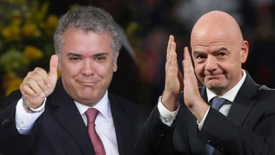 Duque condecorará a Gianni Infantino Duque condecorará a Gianni Infantino