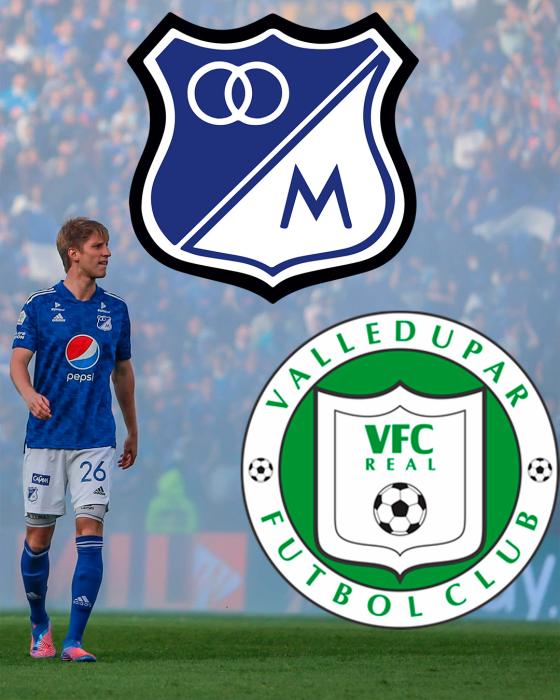 Llinás en Millonarios y Valledupar Llinás en Millonarios y Valledupar