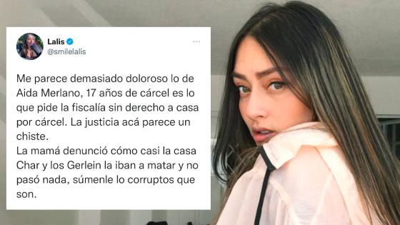 Lalis habla sobre Aída Victoria Merlano Lalis habla sobre Aída Victoria Merlano