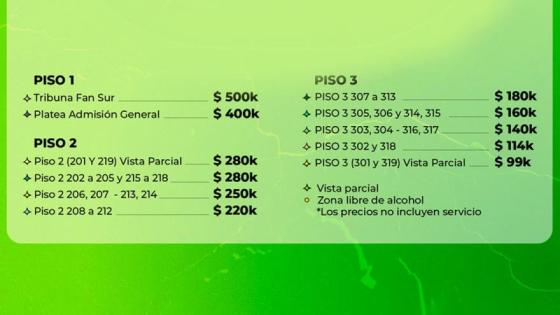 Precios Precios