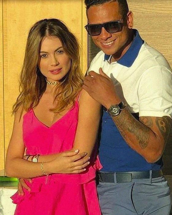Fredy Guarín y Sara Uribe Fredy Guarín y Sara Uribe
