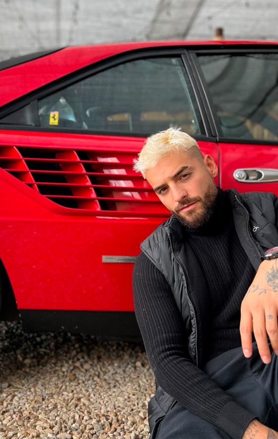 Así es la lujosa colección de carros de Maluma
