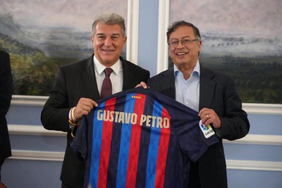 Gustavo Petro Barcelona noticias Colombia academia de fútbol Gustavo Petro Barcelona noticias Colombia academia de fútbol