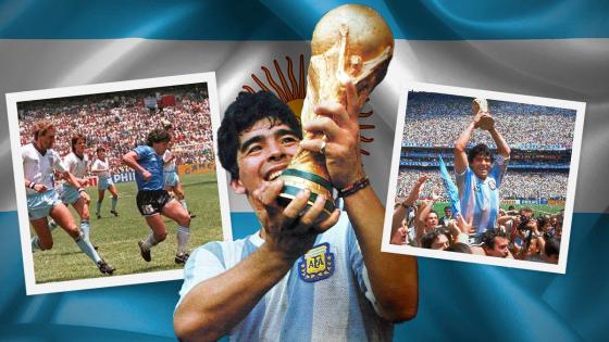 Diego Maradona marcó este gol en 1980. El video del mejor gol de Maradona fue restaurado y es viral