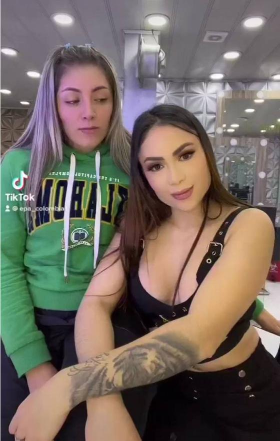 Epa Colombia y su nueva novia Epa Colombia y su nueva novia