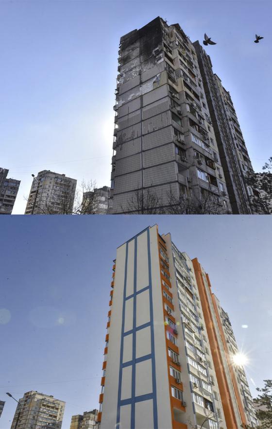 Guerra en Ucrania: El antes y el después de sus ciudades