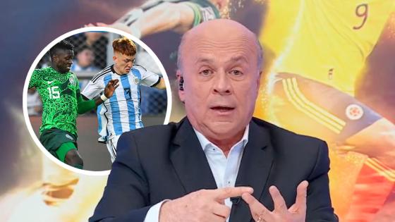 Vainazo del periodista a la selección argentina Carlos Antonio Vélez