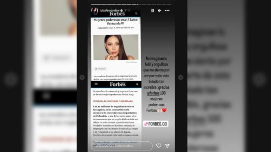Luisa Fernanda W entre las 100 más poderosas según Forbes