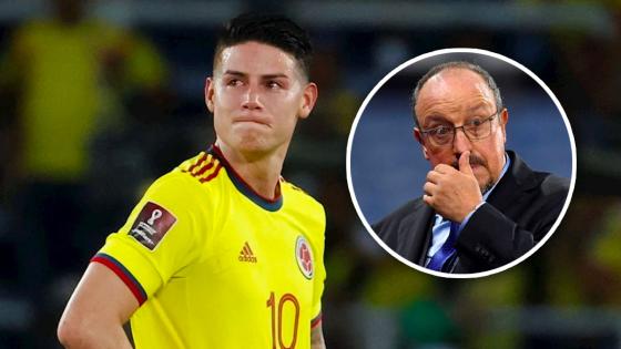 James Rodriguez habla de Rafa Benítez James Rodriguez