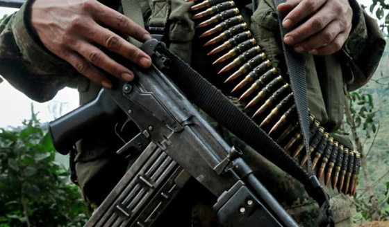 Ametralladora Arauca Colombia 