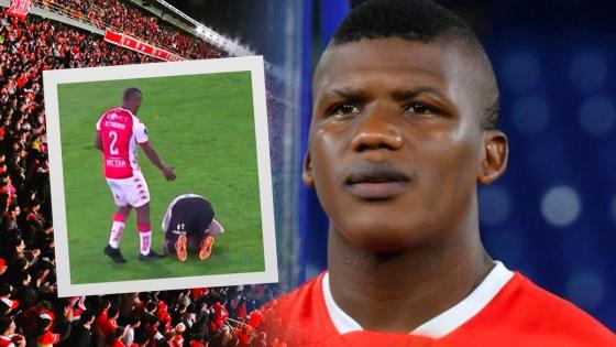 Santa Fe: Acción de Marlon Torres indignó a hinchas peruanos Santa Fe: Acción de Marlon Torres indignó a hinchas peruanos