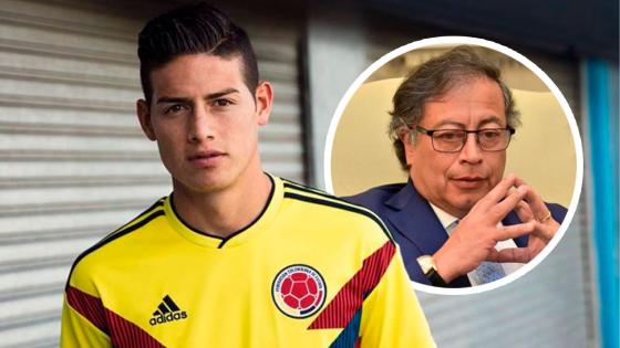 James Rodríguez Gustavo Petro Colombia James Rodríguez Gustavo Petro Colombia