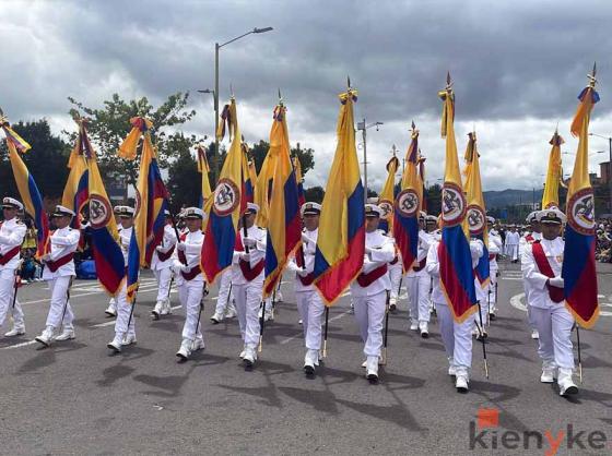 Las mejores imágenes del desfile del 20 de julio en Bogotá Las mejores imágenes del desfile del 20 de julio en Bogotá