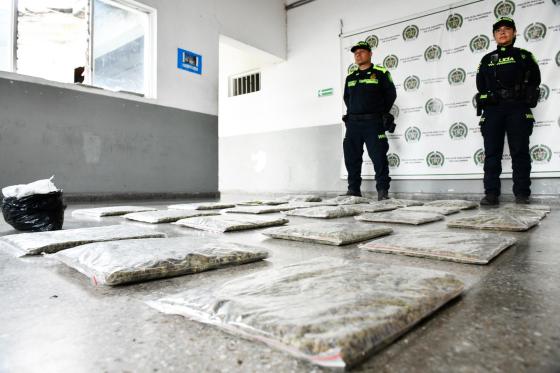 Marihuana incautada Policía Nacional Marihuana incautada Policía Nacional