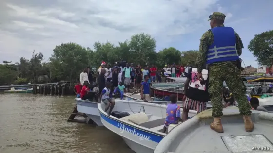 Tres personas muertas en el naufragio de un barco con migrantes en el Golfo de Urabá Tres personas muertas en el naufragio de un barco con migrantes en el Golfo de Urabá
