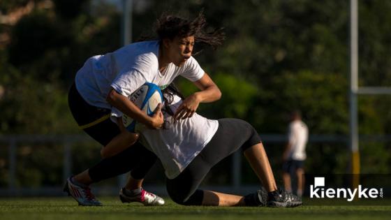 La niña que pasó de las calles de Medellín a las canchas de Rugby