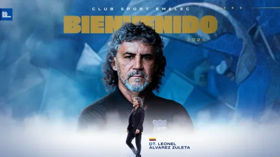 Leonel Álvarez es anunciado como nuevo director técnico del Emelec
