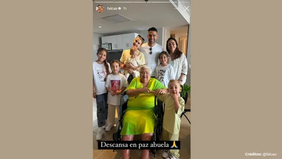 Murió la abuela de Falcao Murió la abuela de Falcao