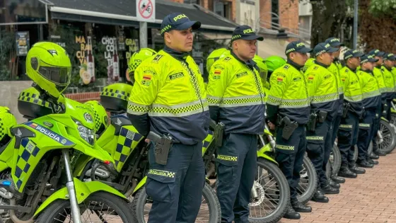 Con helicópteros, drones y 1.500 uniformados, Bogotá se alista para la Final 