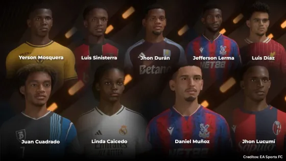 futbolistas colombianos ea sports fc 25