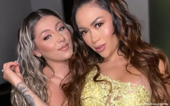 Epa Colombia y su novia Epa Colombia y su novia