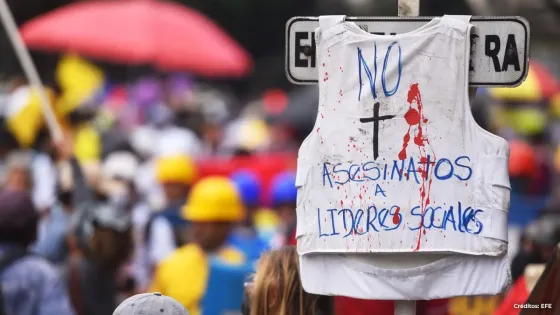 Amnistía Internacional alerta sobre asesinatos a líderes sociales Amnistía Internacional alerta sobre asesinatos a líderes sociales