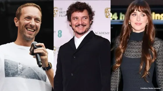 Dakota Johnson Chris Martin Pedro Pascal Dakota Johnson Chris Martin