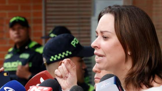 María Claudia Tarazona, esposa de Miguel Uribe Turbay. María Claudia Tarazona, esposa de Miguel Uribe Turbay.