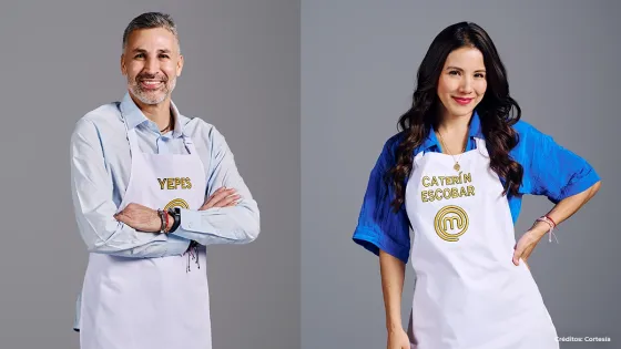 Caterin Escobar y Mario Yepes MasterChef Mario Yepes