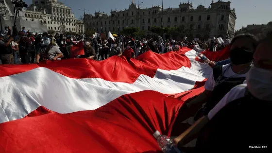 Bandera de Perú. Bandera de Perú.