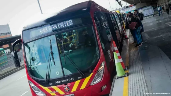 TransMilenio.