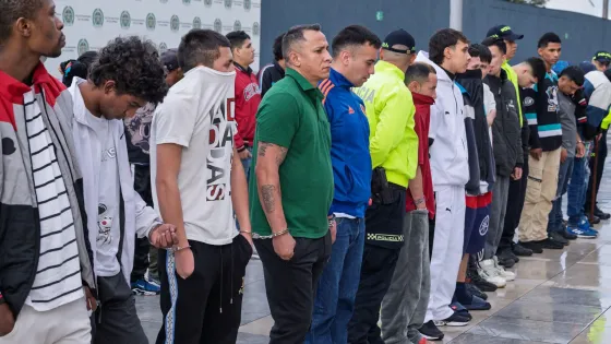 Capturados Bogotá Homicidio Capturados Bogotá Homicidio