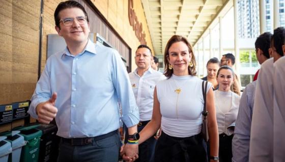 María Claudia Tarazona y Miguel Uribe.