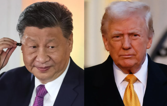 Xi Jinping y Donald Trump.