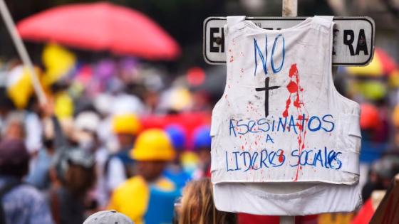 líderes sociales