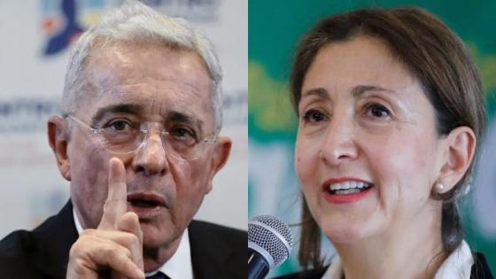 Expresidente Álvaro Uribe e Ingrid Betancourt. Expresidente Álvaro Uribe e Ingrid Betancourt.